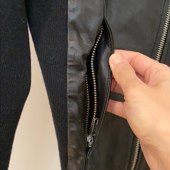 MACKAGE lamb leather jacket, black XXS - Picture 3 of 9